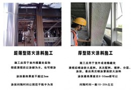 [北京丽维赛德]超薄型和厚型防火涂料施工上的区别是什么