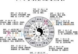 [镜子里2点50实际是几点]时辰-时辰对照表,十二时辰查询