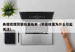 央视梳理劳荣枝案始末（劳荣枝案为什么引起关注）